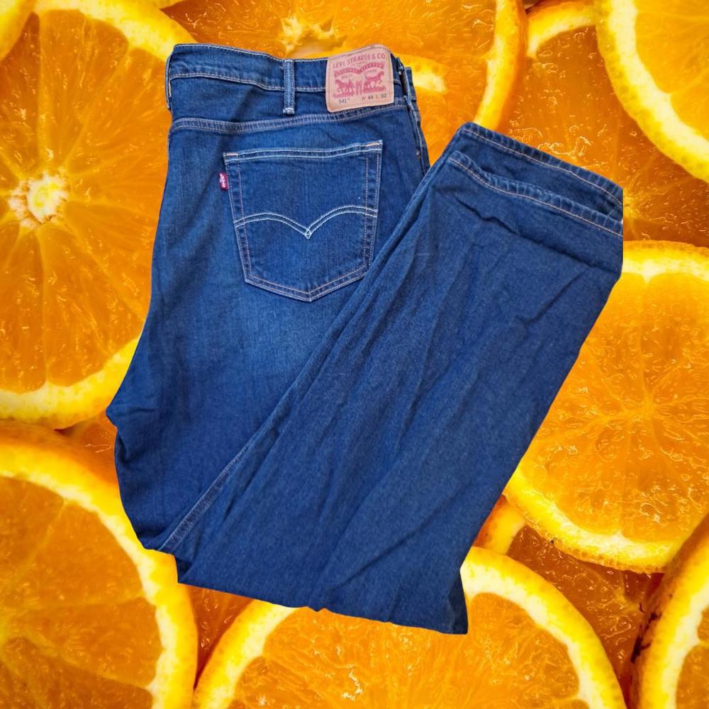 Levi's 501‎ Blue Jeans Red Tag Size 44x32